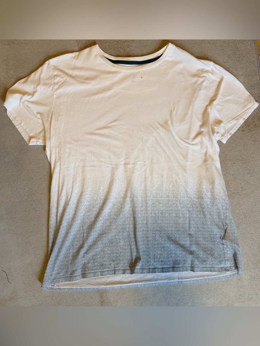 DKNY White Crew Neck Short Sleeve Tee